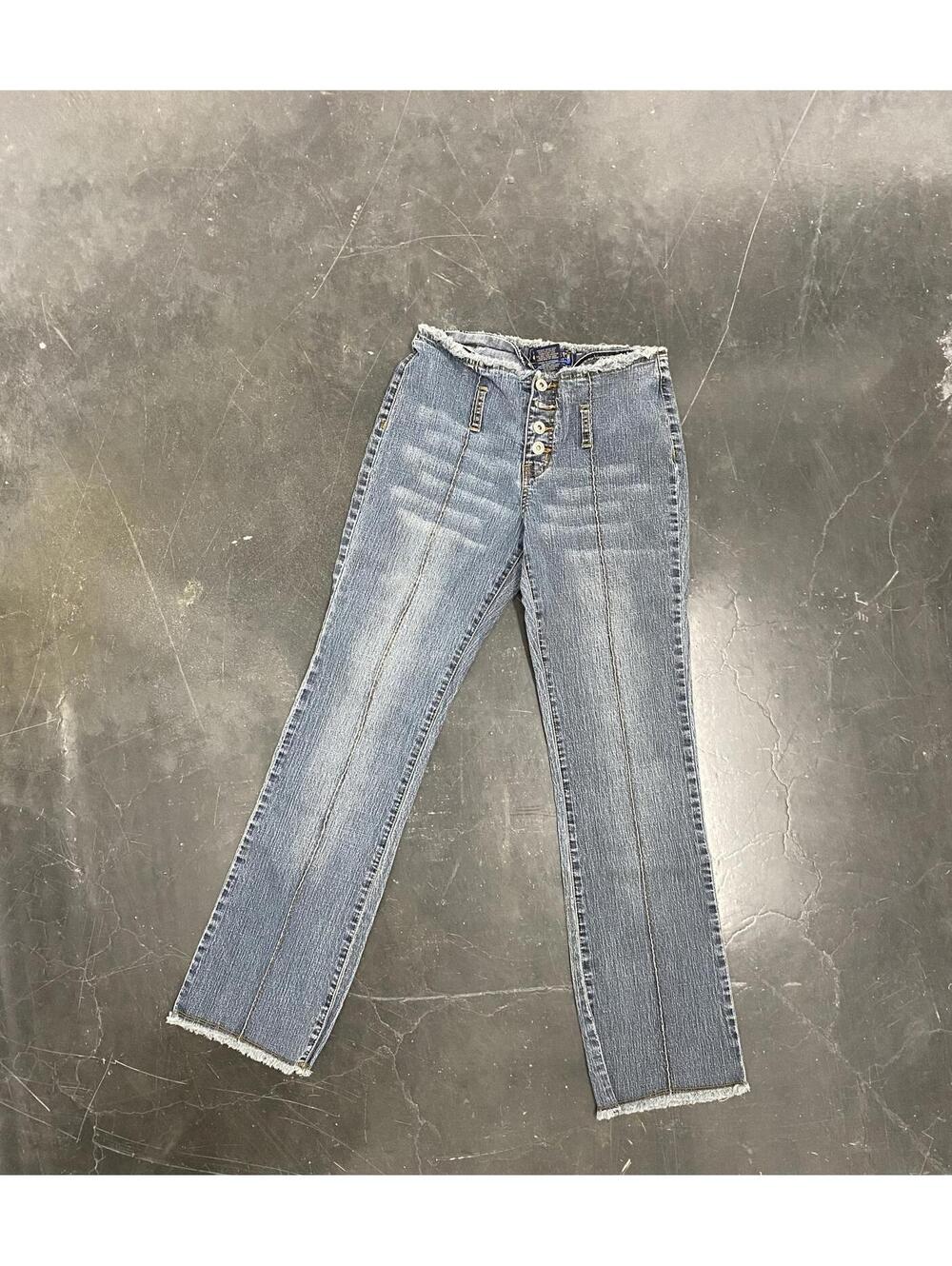 Vintage Route 66 Denim Pants – Blue – Size 6